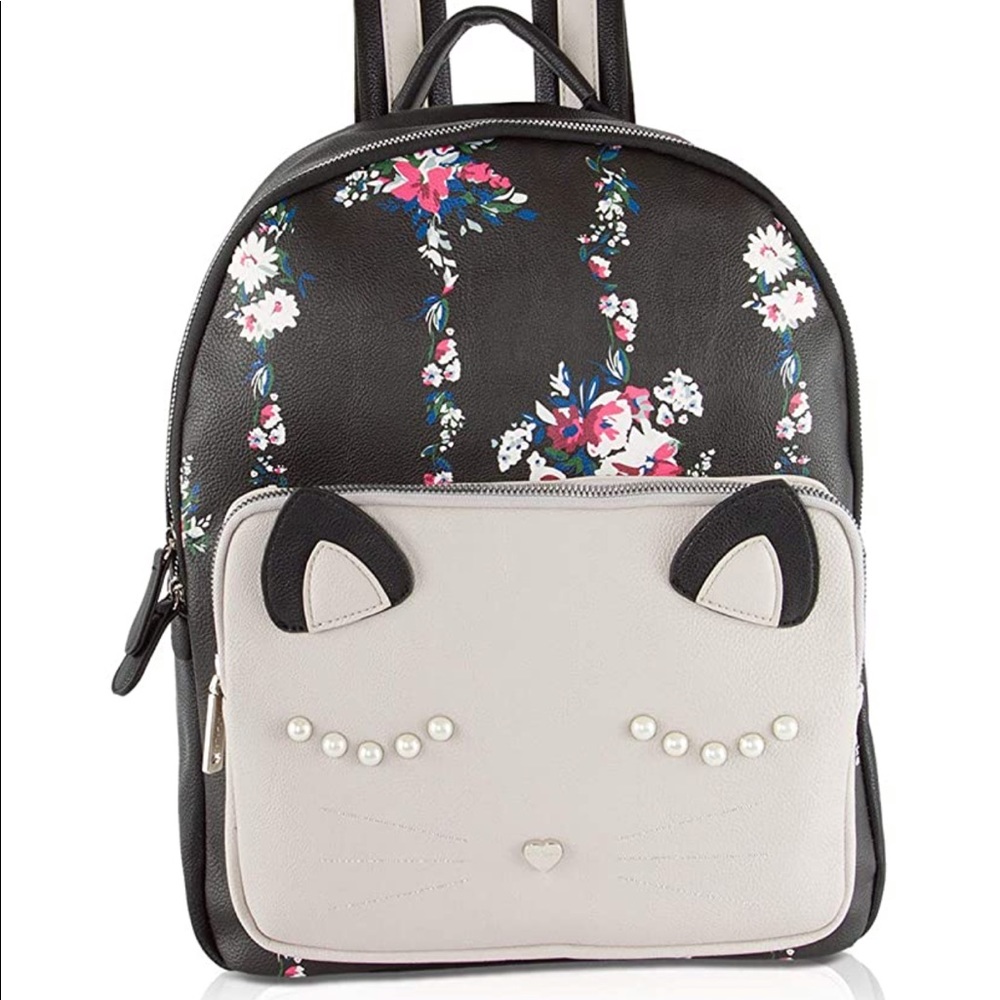 NWT - Betsey Johnson cat backpack